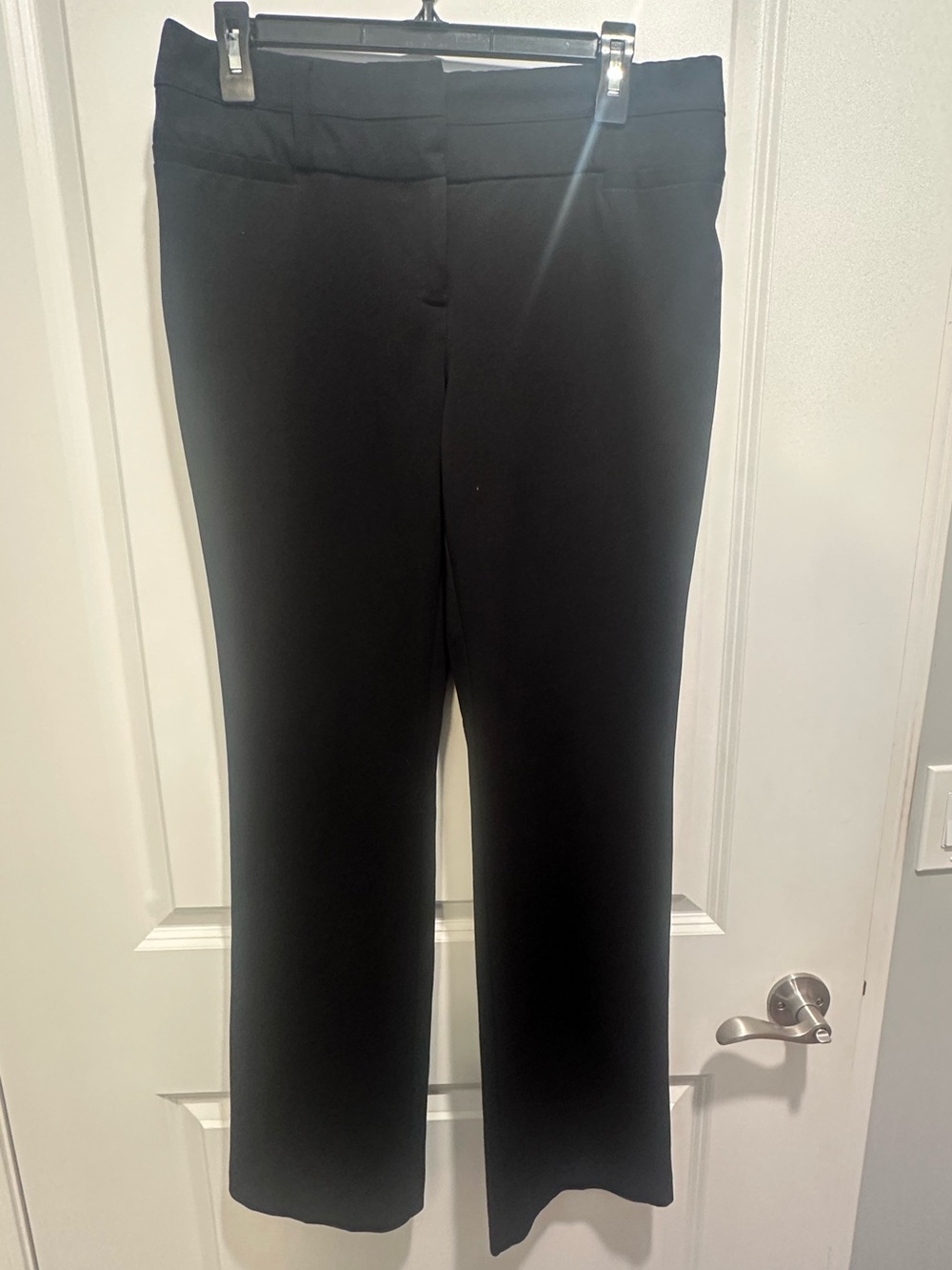 Maurices Black Straight Leg Dress Pants Size 9/10 | Stretch